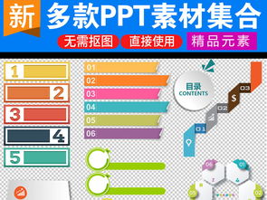 高效演示之選 PPT表格圖文數(shù)字目錄序列設(shè)計元素模板詳解與下載指南